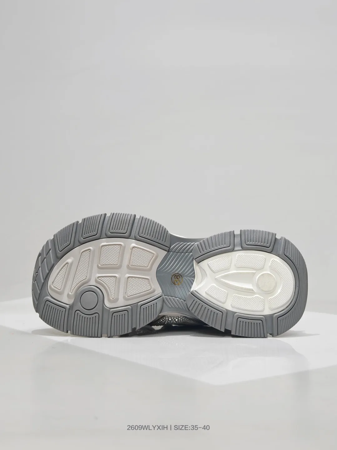 Balenciaga Glossy Bow Sneakers in Silver · view 6