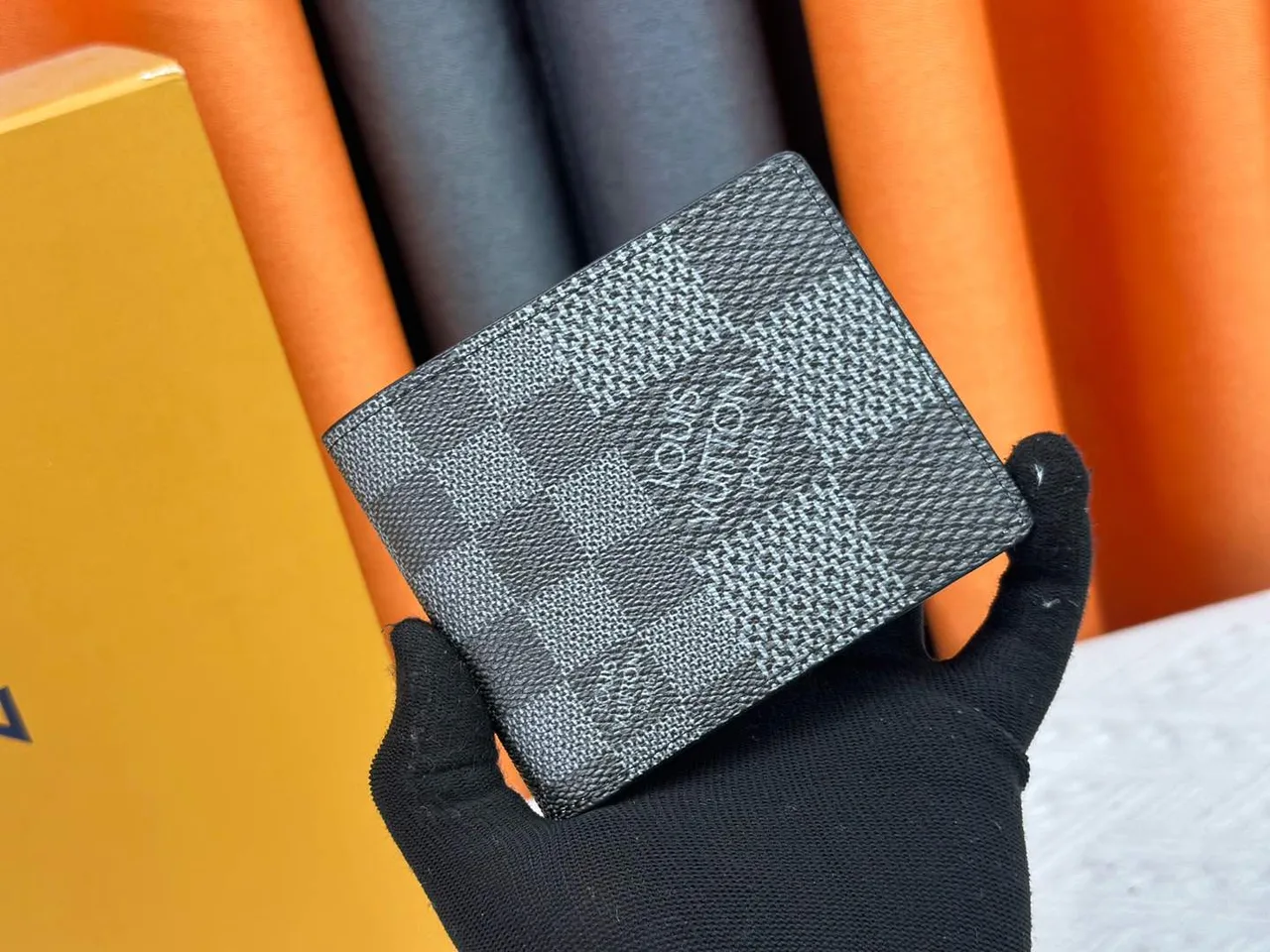 Louis Vuitton Wallet in Grey · view 1