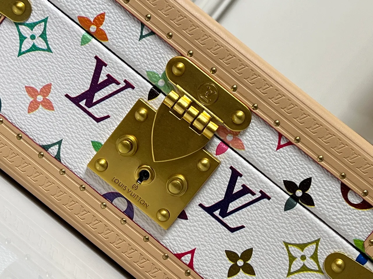 Louis Vuitton Canvas Jewelry Case in White · view 4