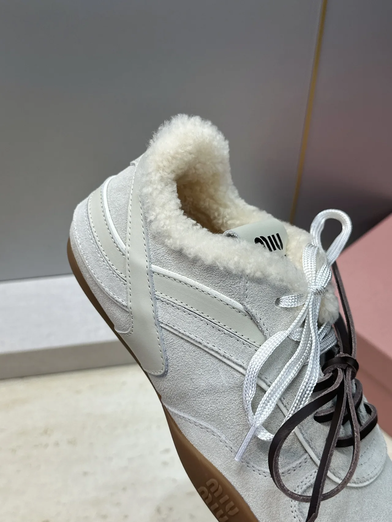 Miu Miu Sneakers in Grey · view 8
