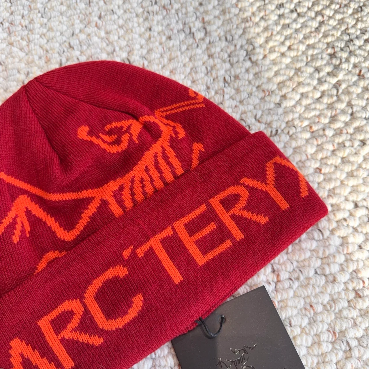 Arcteryx Beanie in Red · view 4