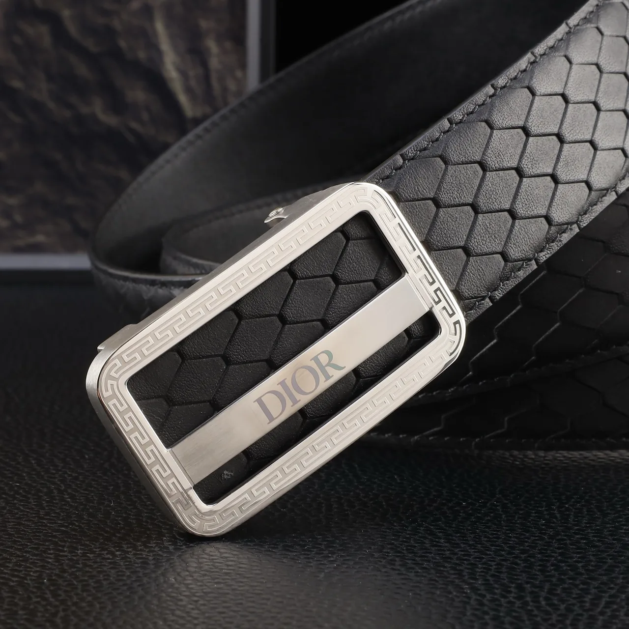 Dior Automatic Belt in Black · view 7