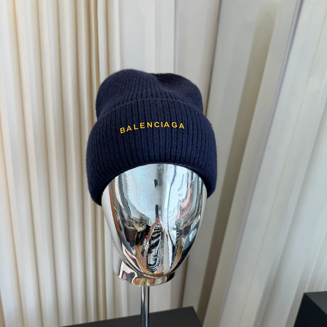 Balenciaga Beanie in Blue · view 3