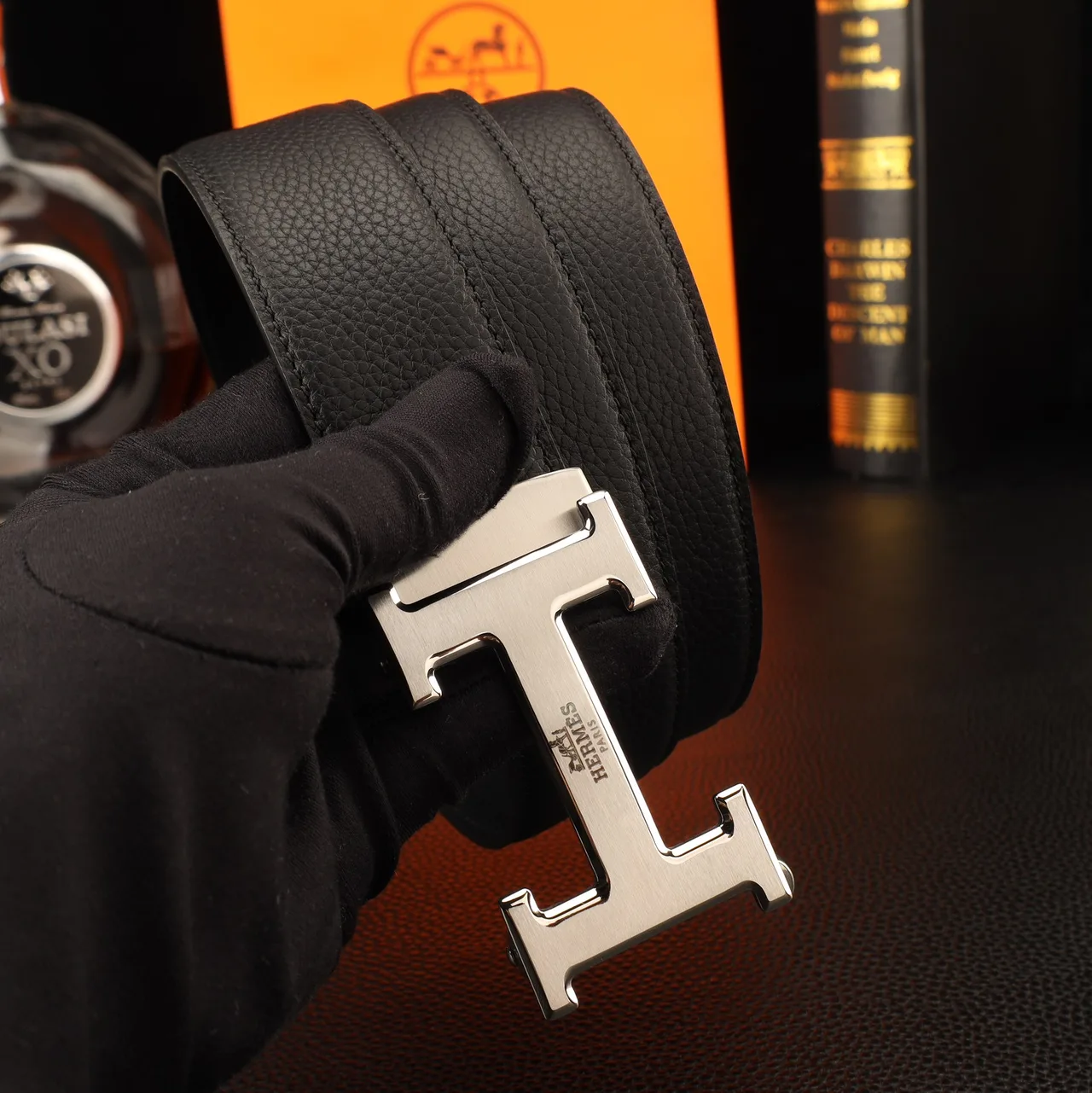 Hermes Belt in Black · view 5