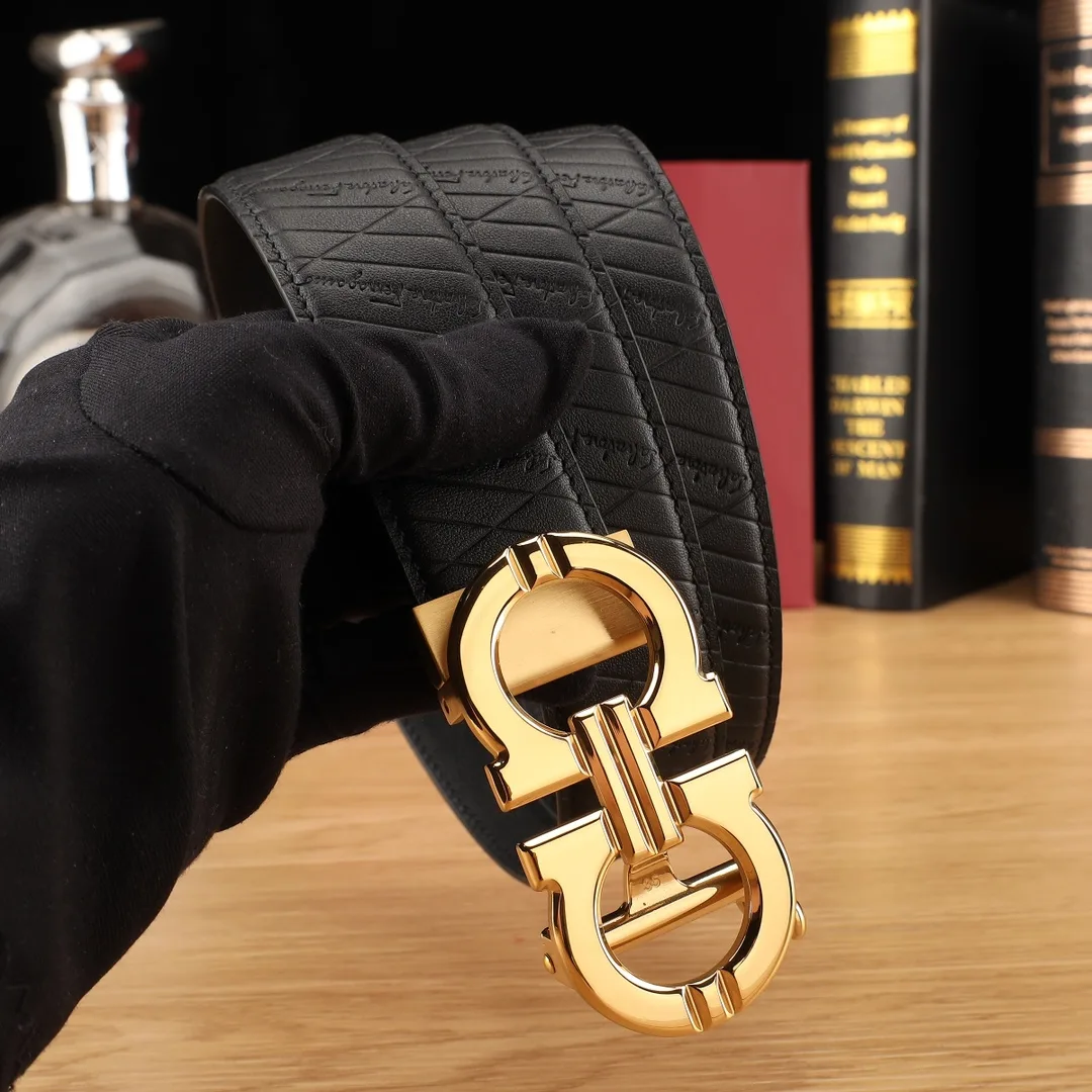 Ferragamo Automatic Belt in Black · view 4