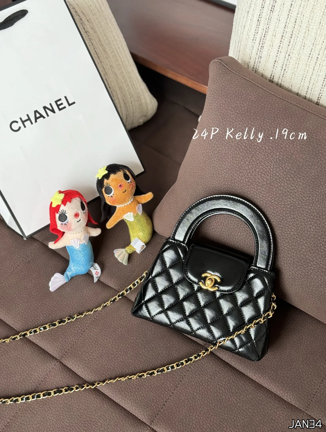Chanel Top-Handle Bag in Black · view 1