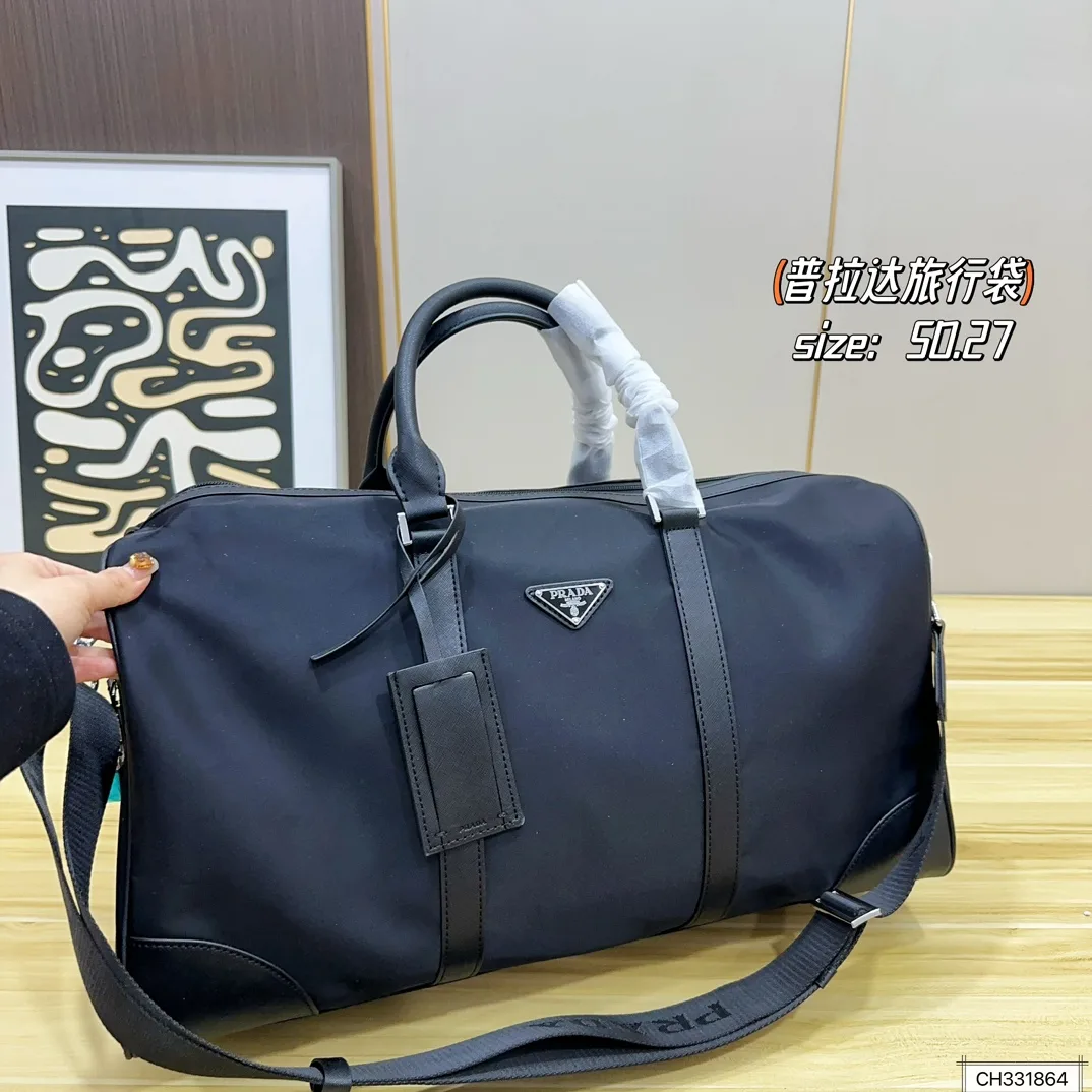 Prada Travel Bag in Blue · view 2