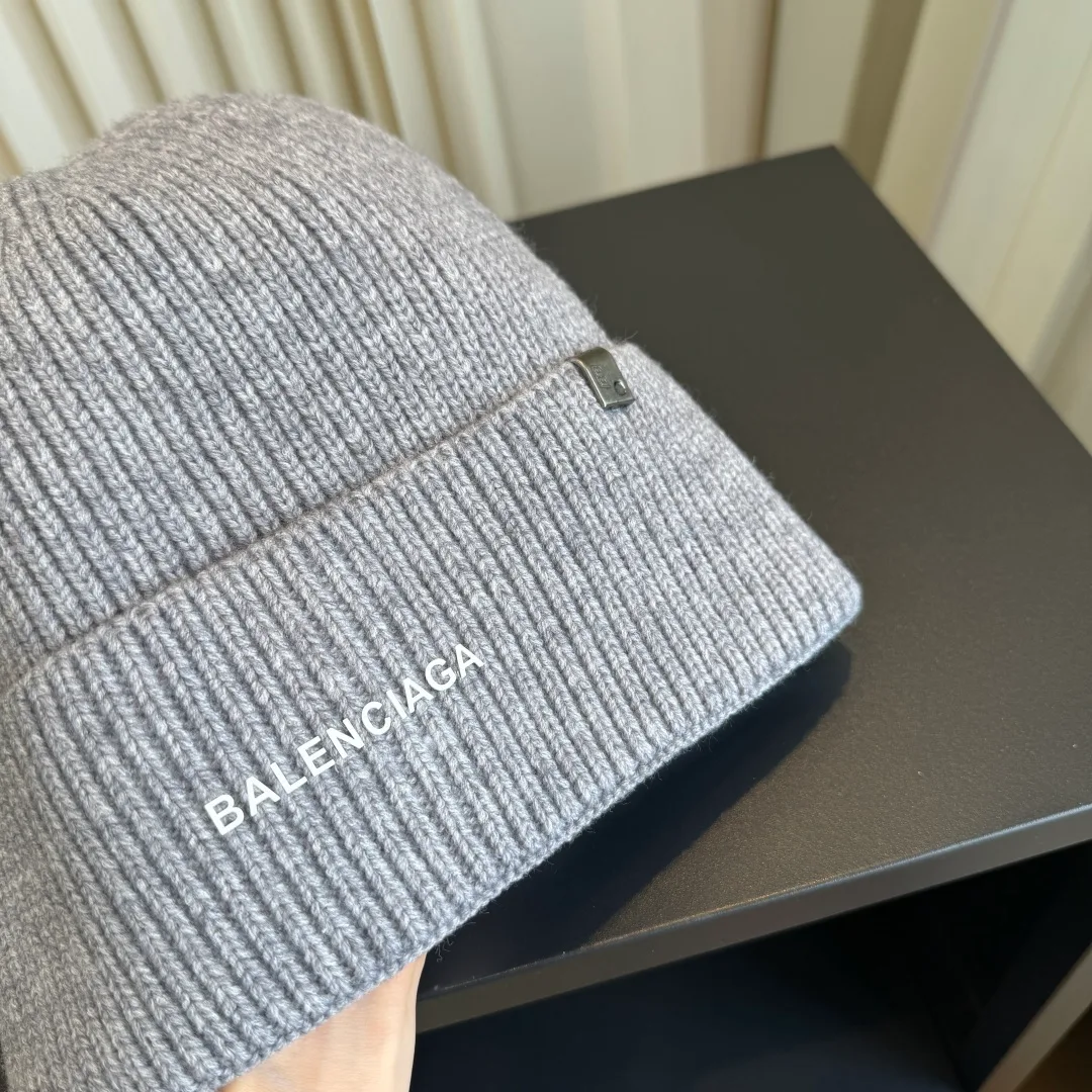 Balenciaga Beanie in Grey · view 5