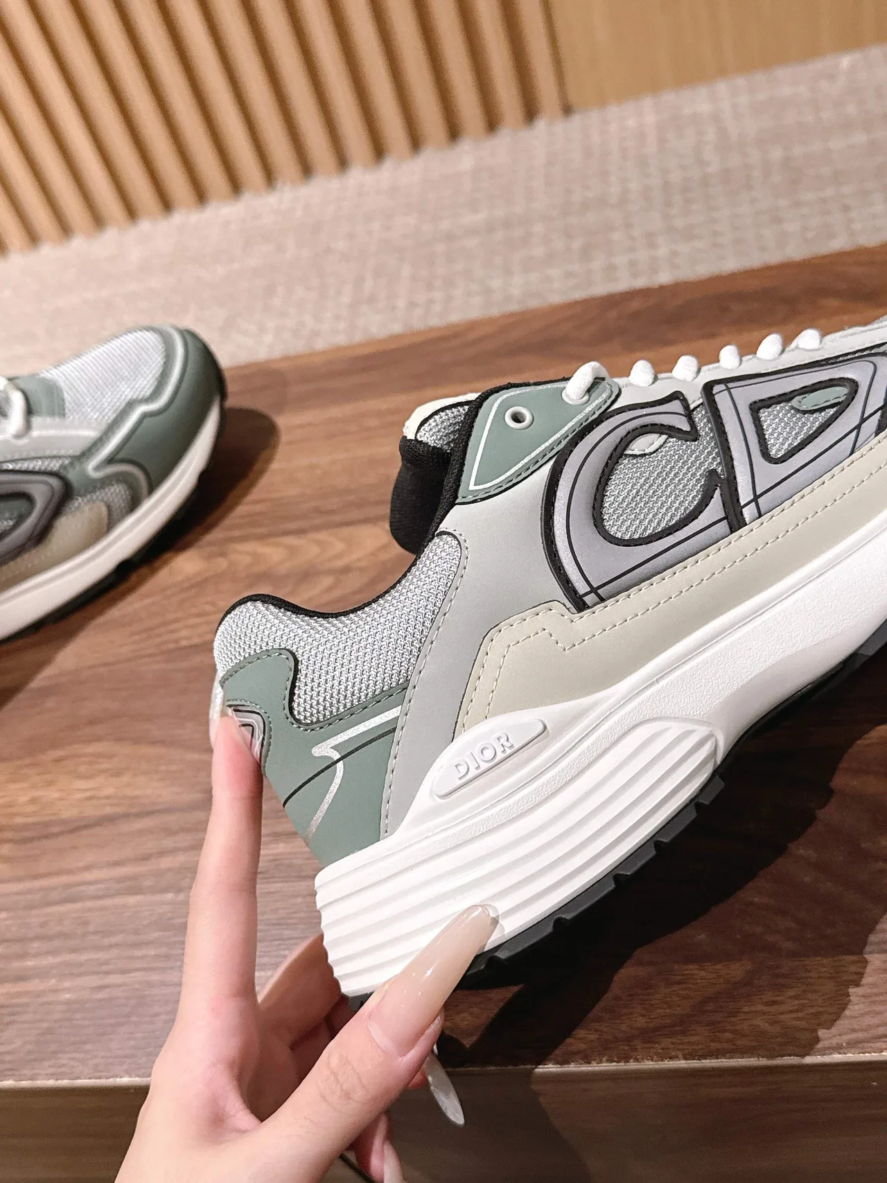 Dior Sneakers in Green · view 7