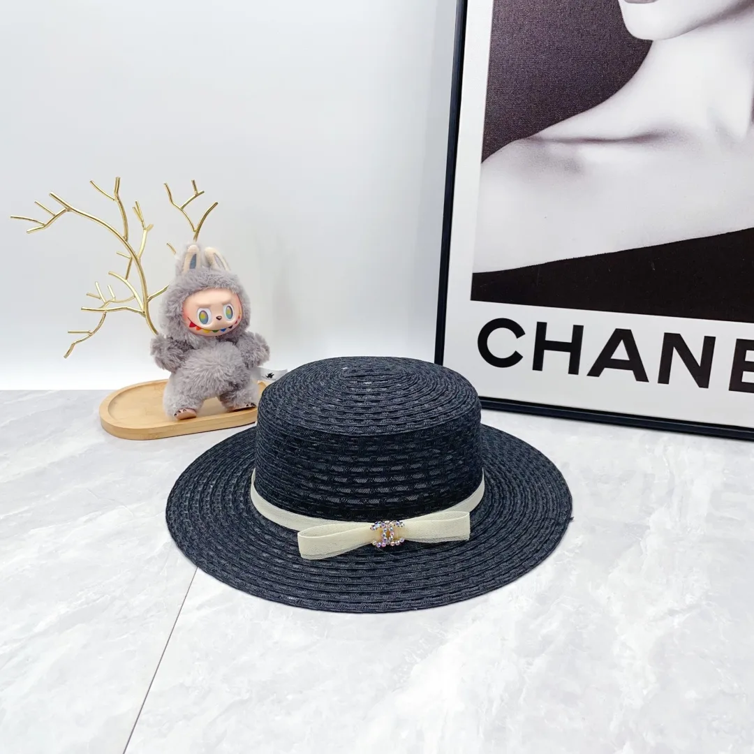 Chanel Boater Hat in Black · view 6