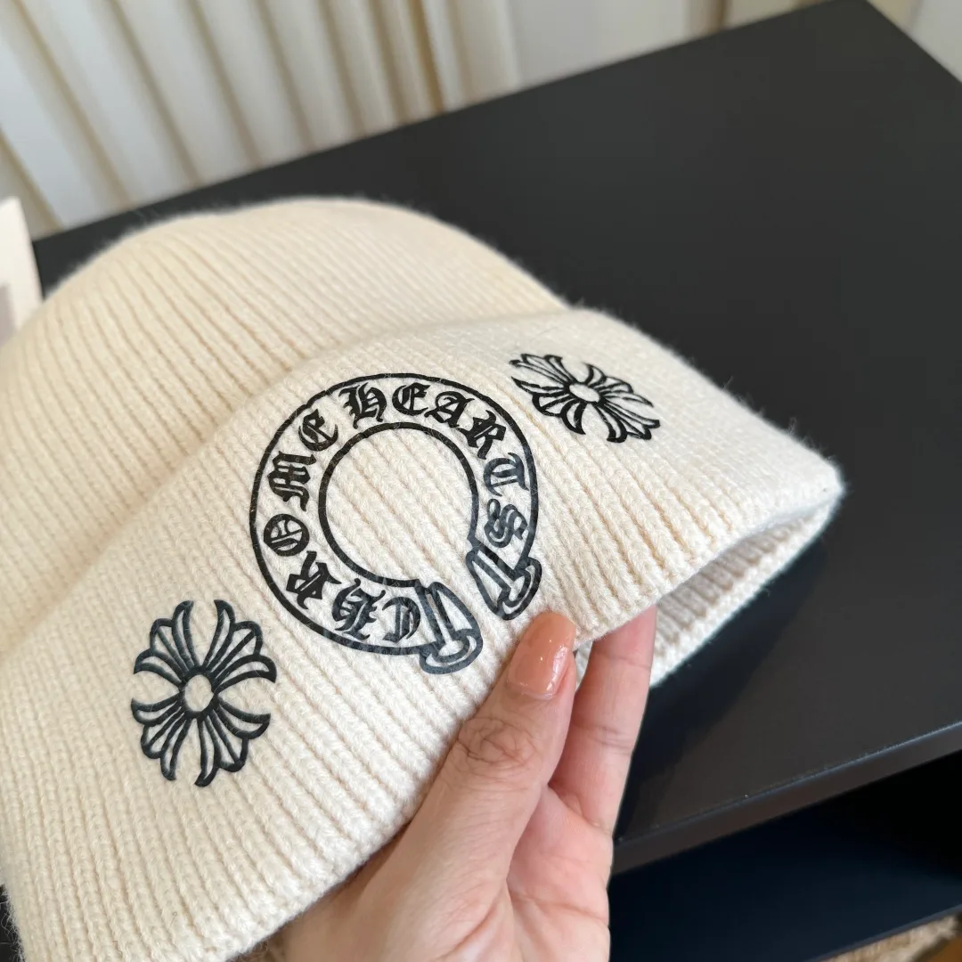 Chrome Hearts Beanie in White · view 7