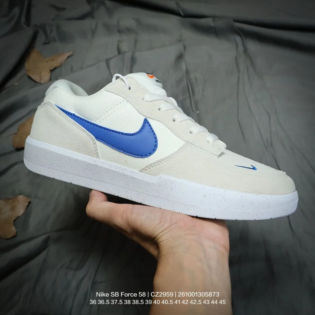 Nike SB Force 58 Sneakers in Cream · view 1