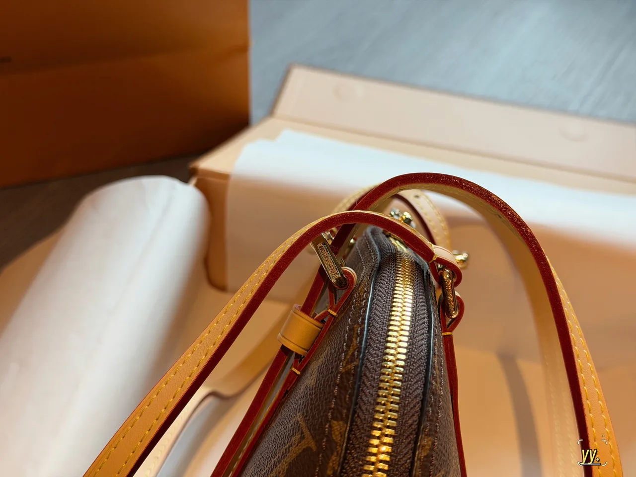 Louis Vuitton Hobo Bag in Brown · view 6