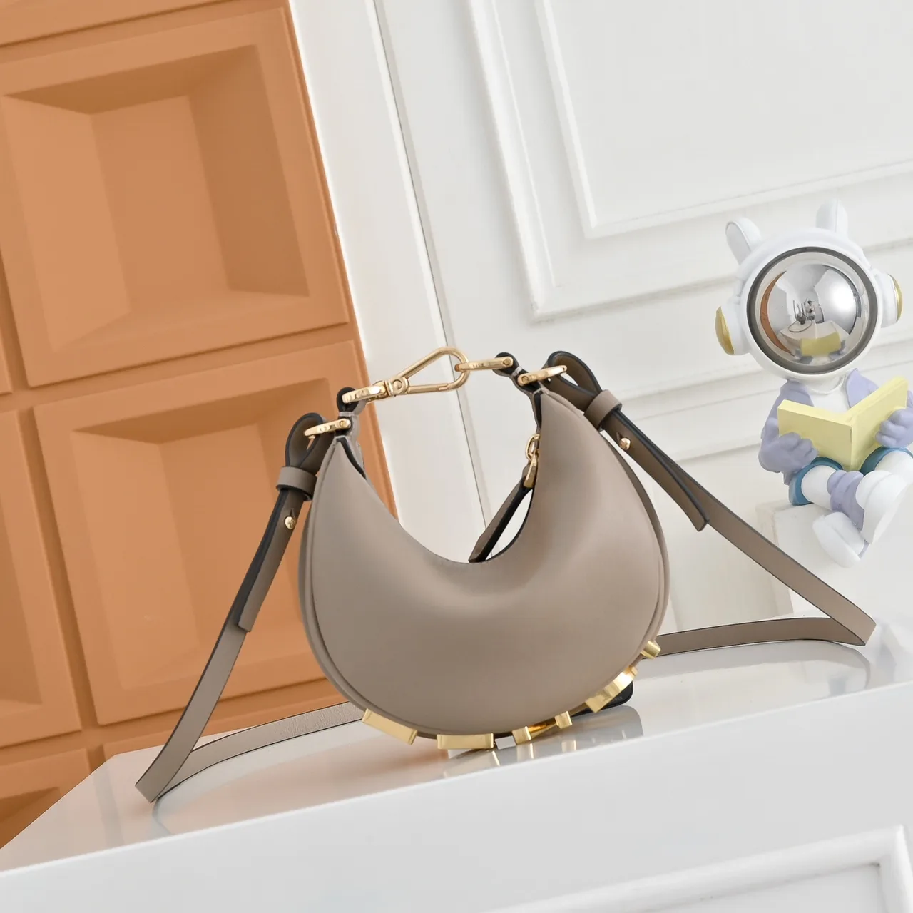 Fendi Hobo Bag in Grey · view 2