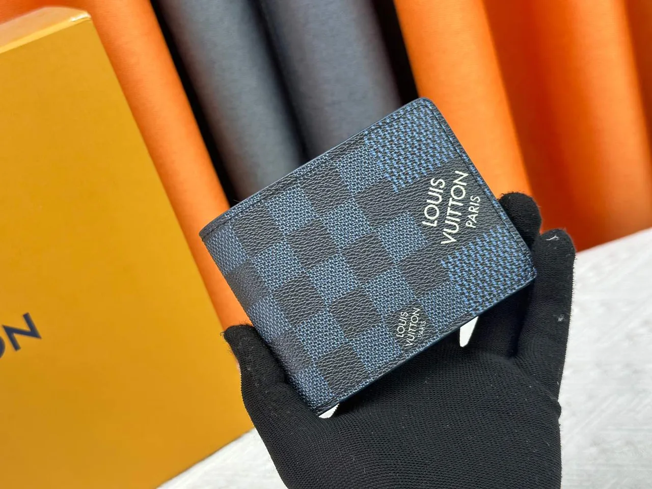 Louis Vuitton Wallet in Blue · view 1