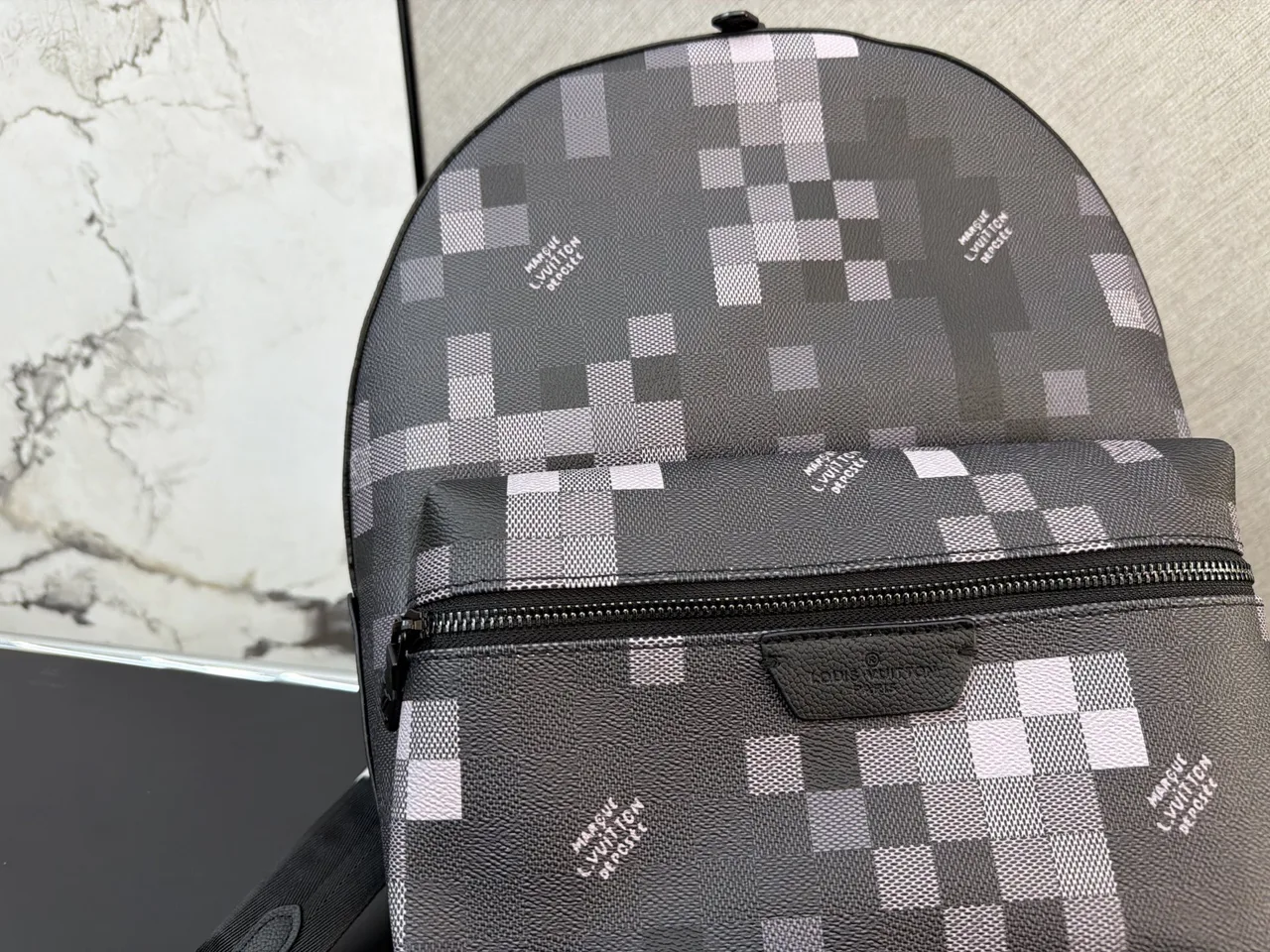 Louis Vuitton Backpack in Grey · view 8