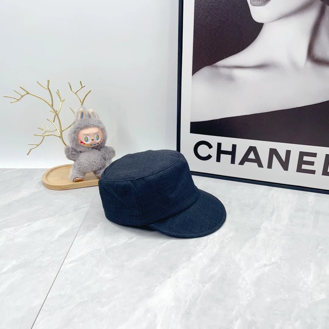 Hermes Smooth Cap in Blue · view 7