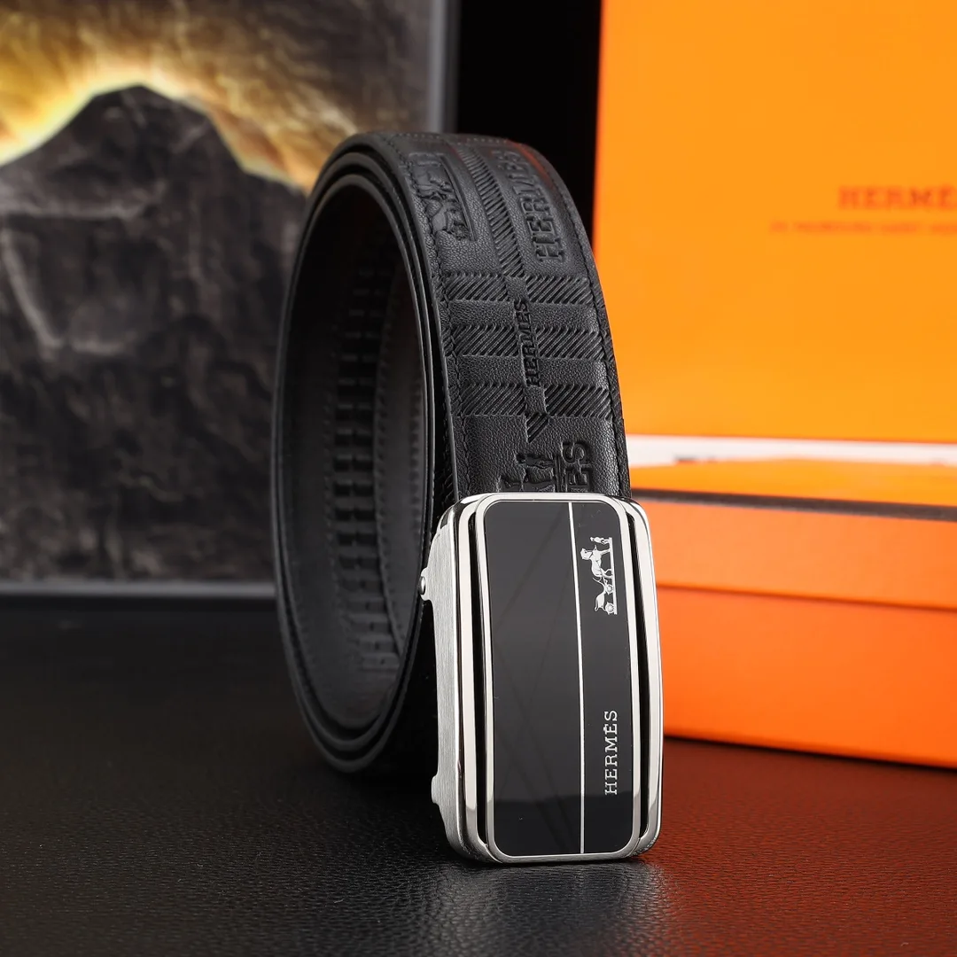 Hermes Belt in Black & Brown · view 3