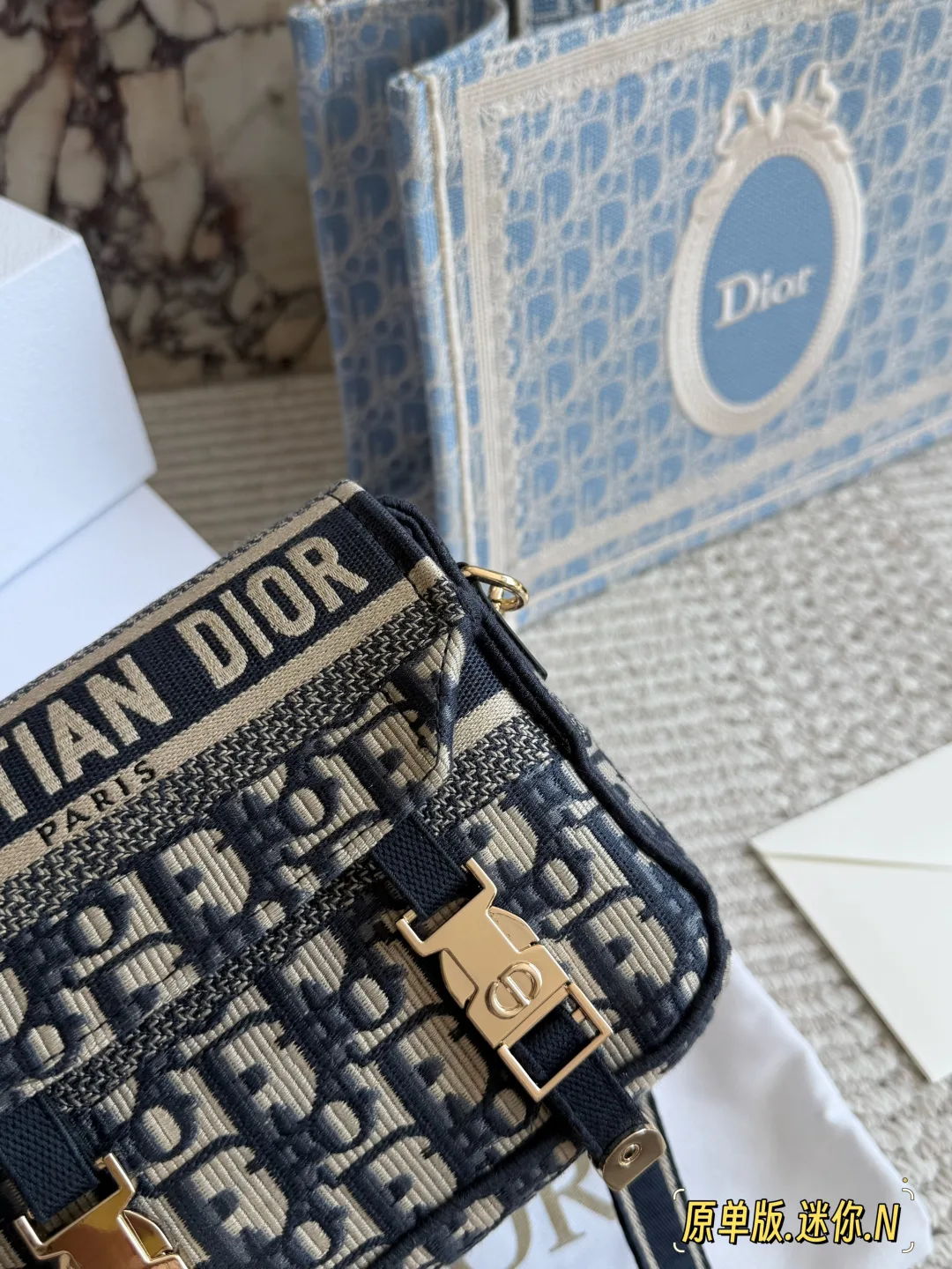 Dior Crossbody Bag in Blue · view 5