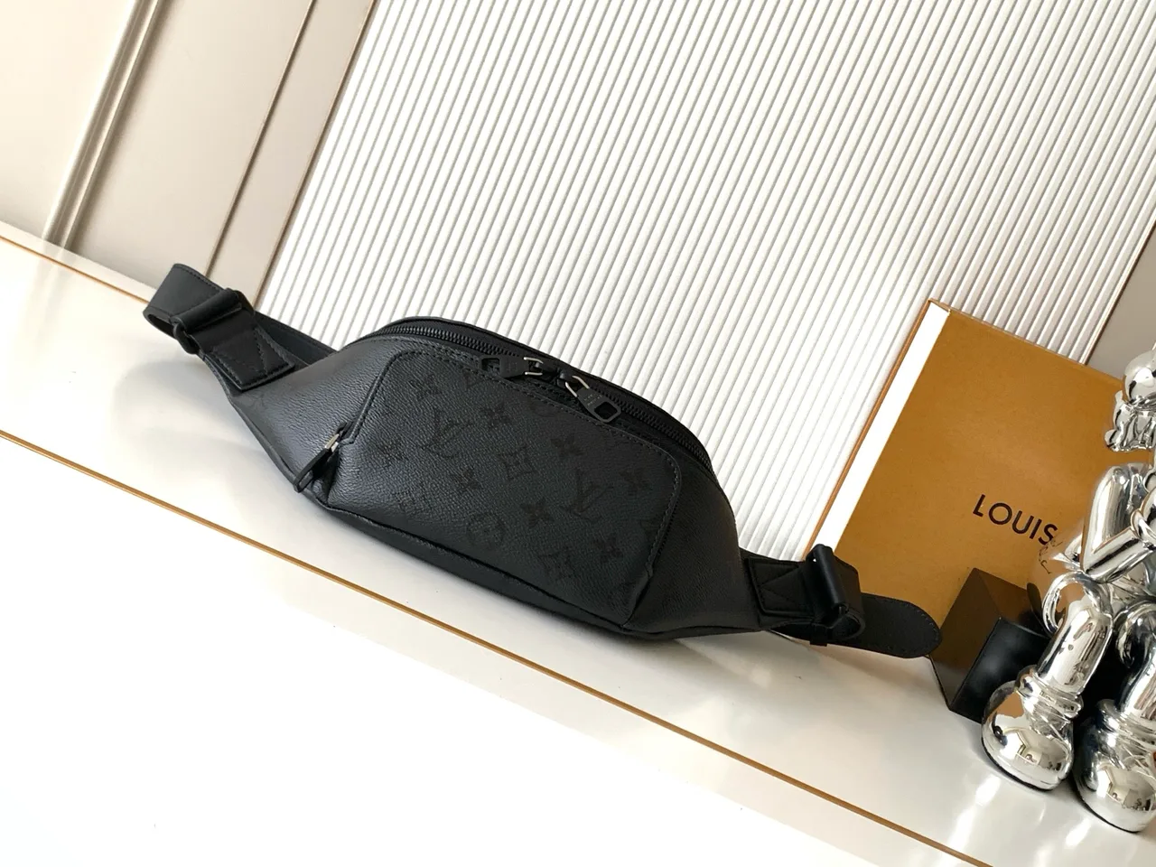 Louis Vuitton Monogram Belt Bag in Black · view 4