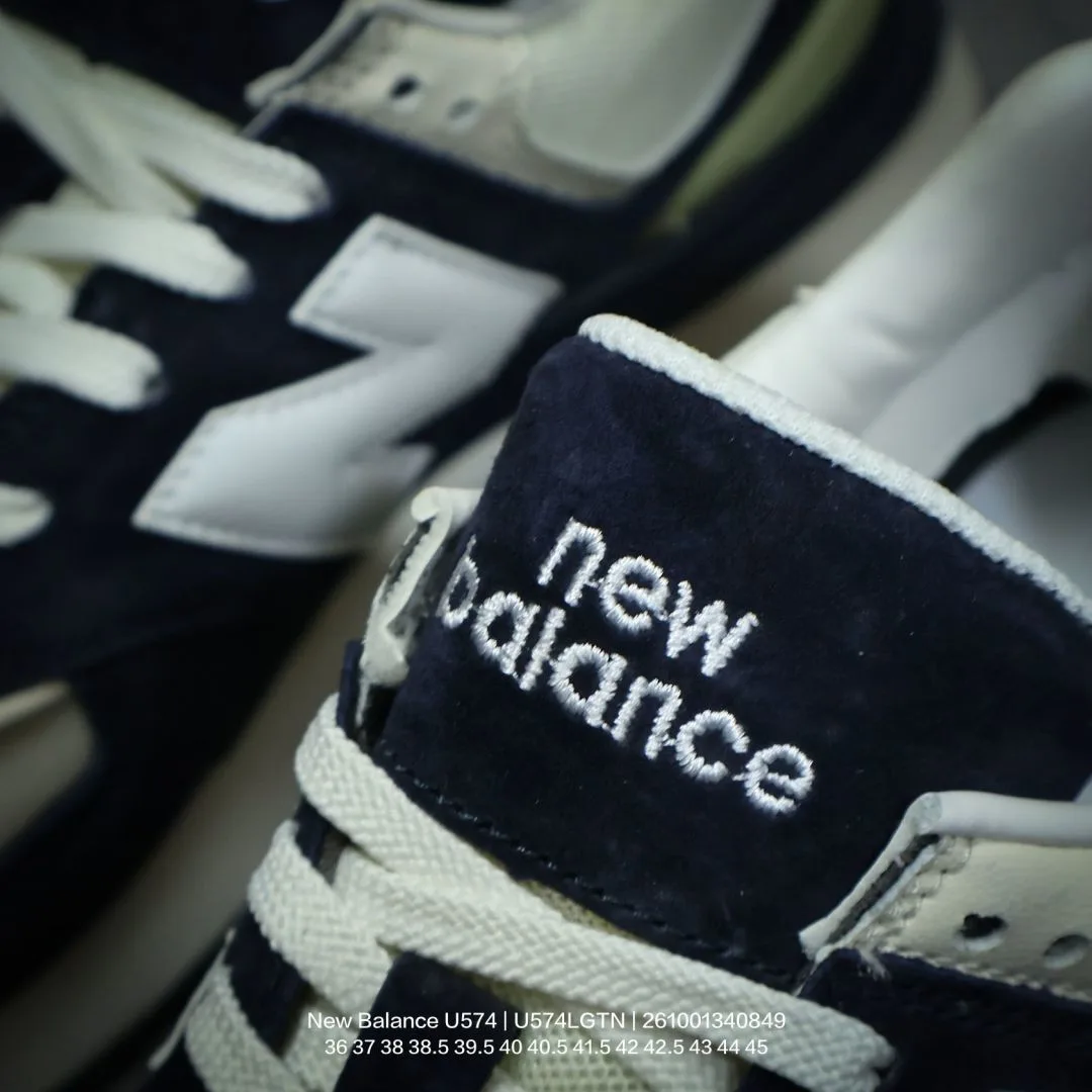 New Balance Suede-Look Sneakers in Blue · view 8