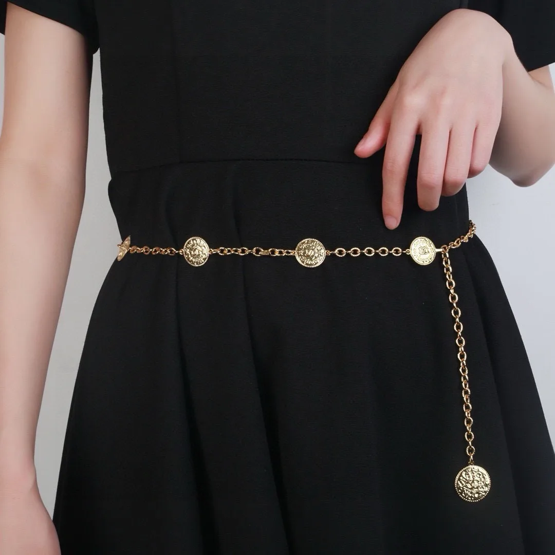 Chanel Chain Belt in Gold · view 2
