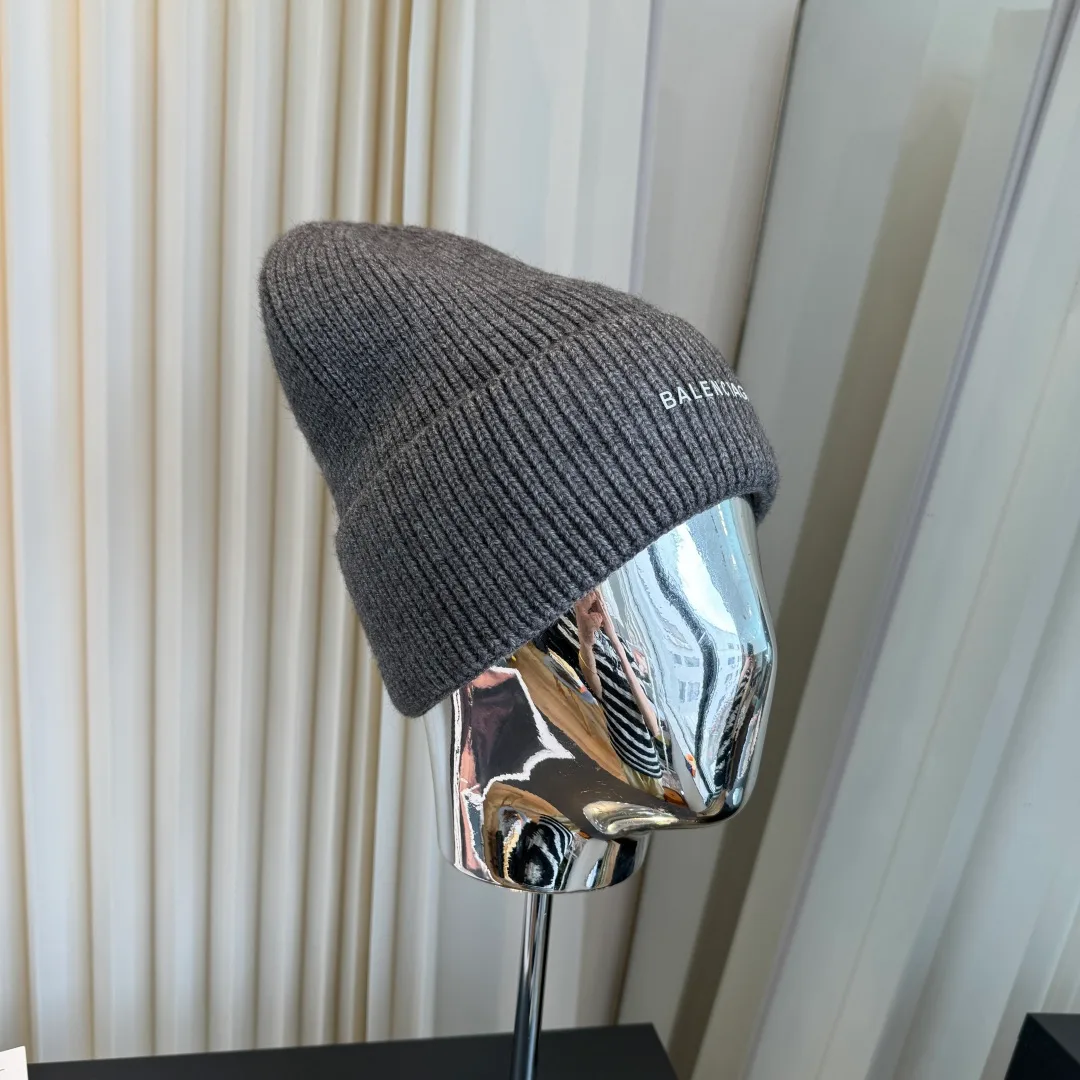 Balenciaga Beanie in Grey · view 2