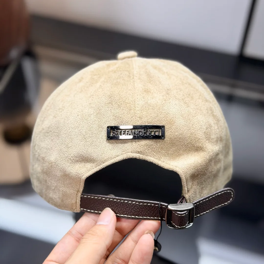 Stefano Ricci Panel-Bill Baseball Cap in Beige & Blue & Green & Grey & Brown · view 6