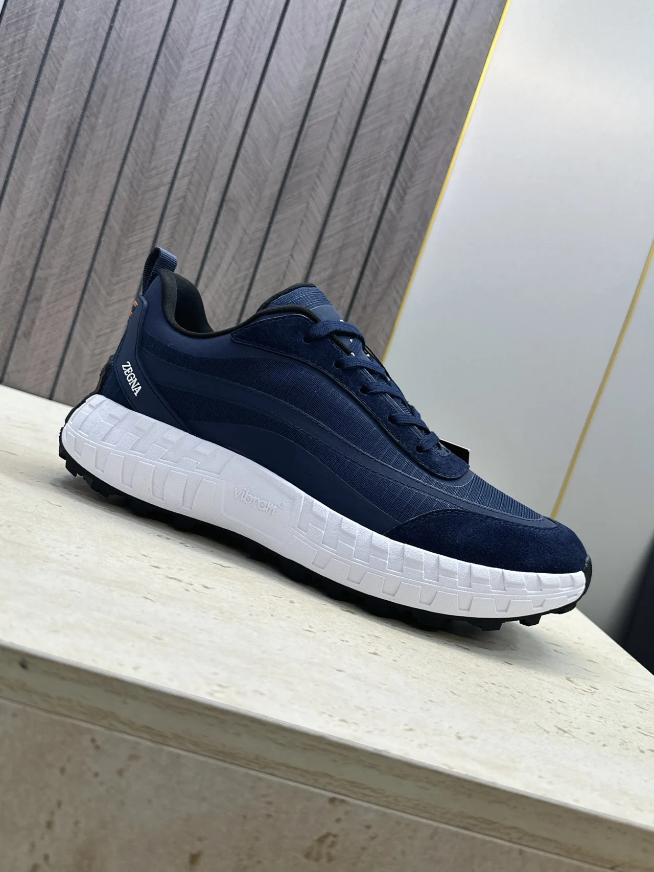 Zegna Sneakers in Blue · view 7