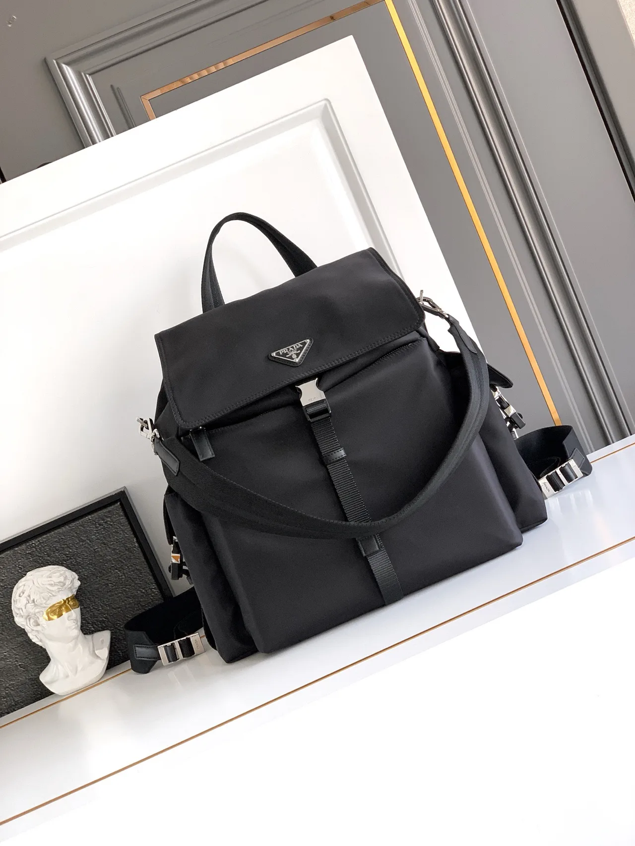 Prada Backpack in Black · view 1