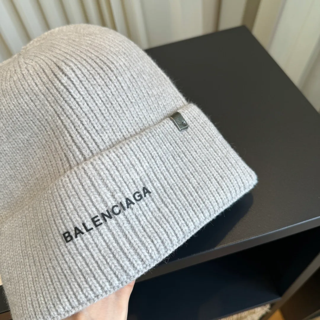 Balenciaga Beanie in Grey · view 5