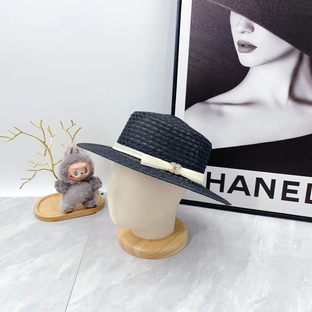 Chanel Boater Hat in Black · view 5