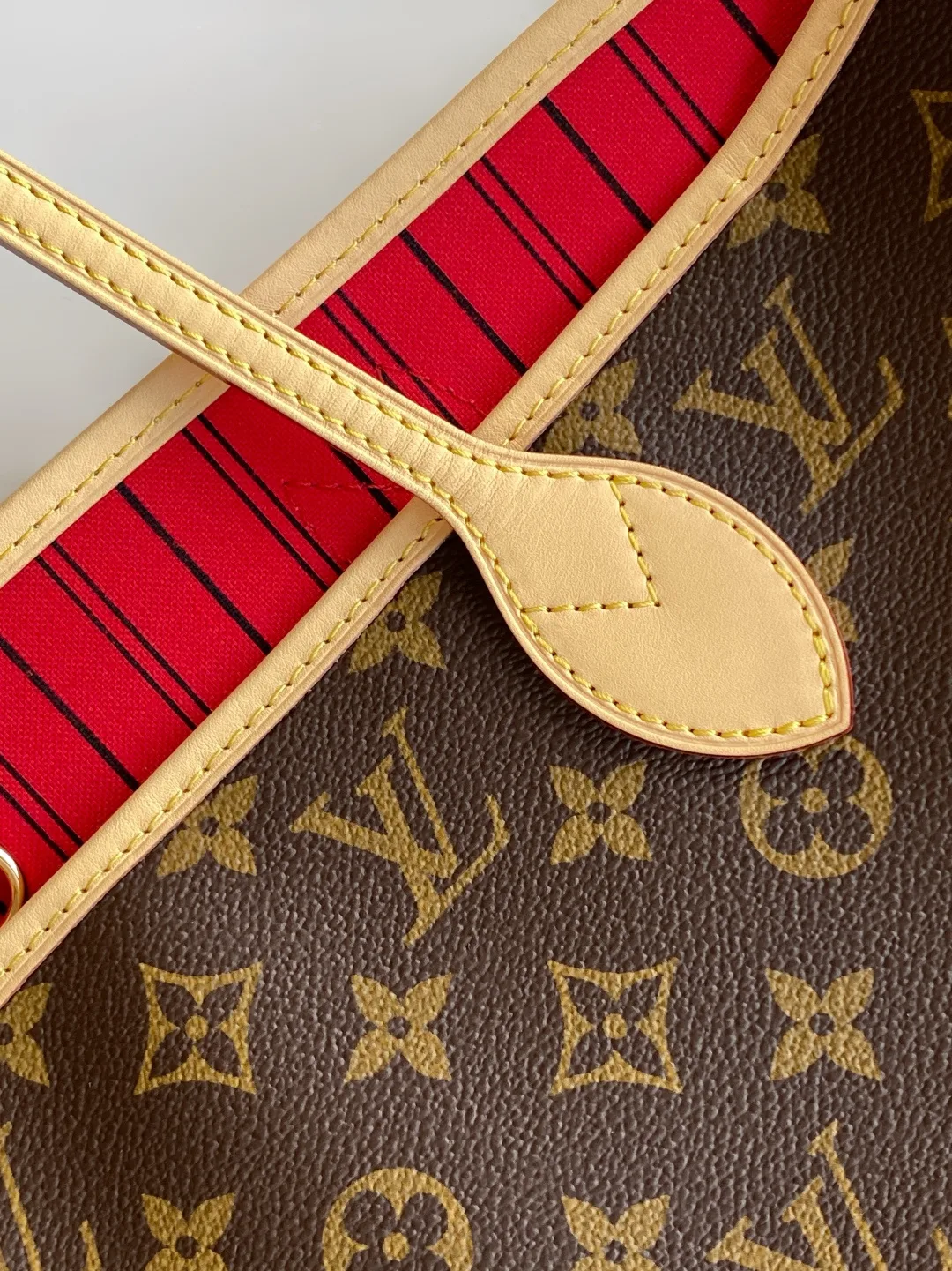 Louis Vuitton Neverfull Tote in Brown · view 6