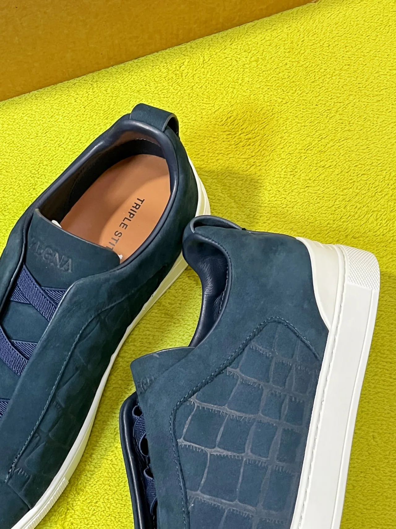 Zegna Sneakers in Blue · view 8