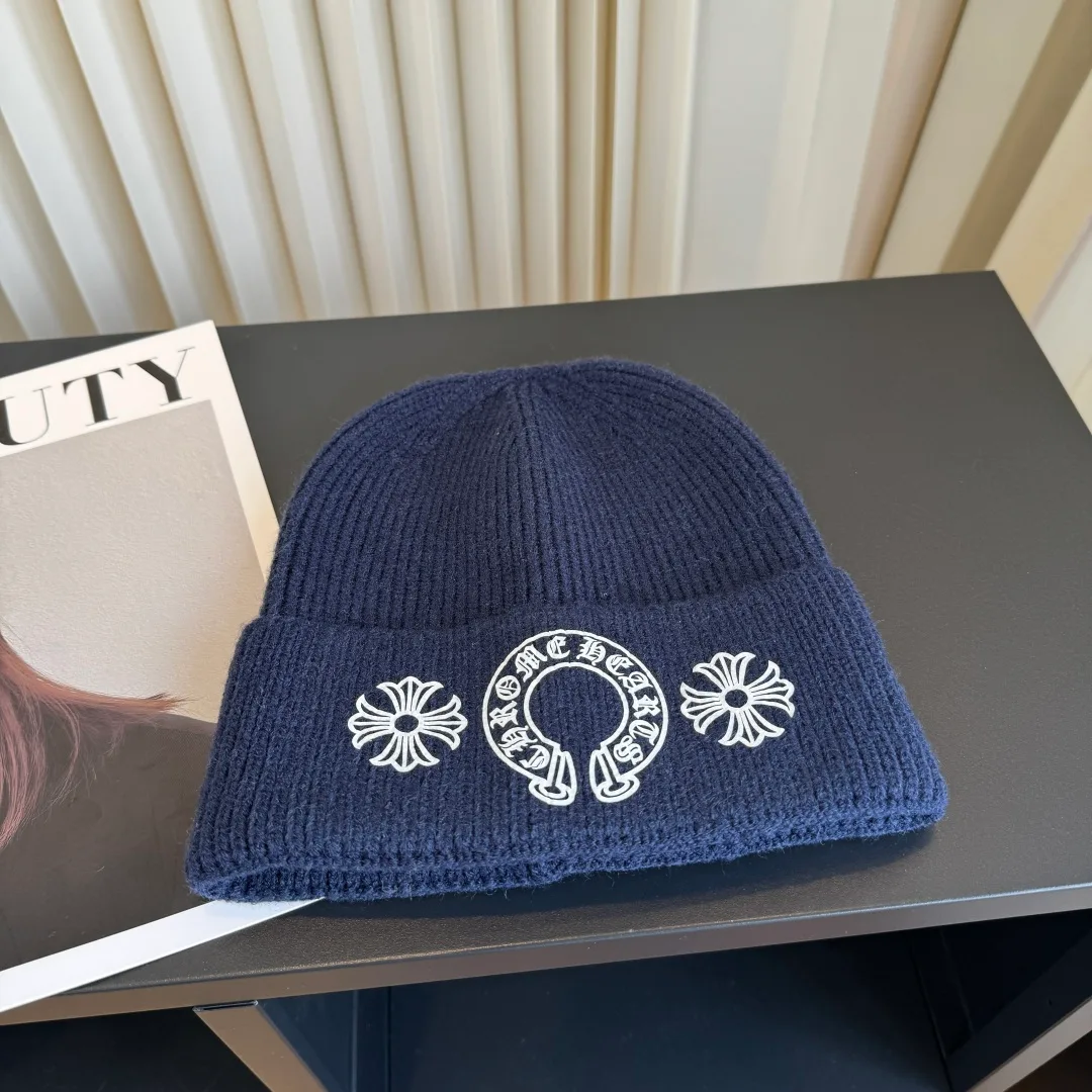 Chrome Hearts Beanie in Blue · view 5