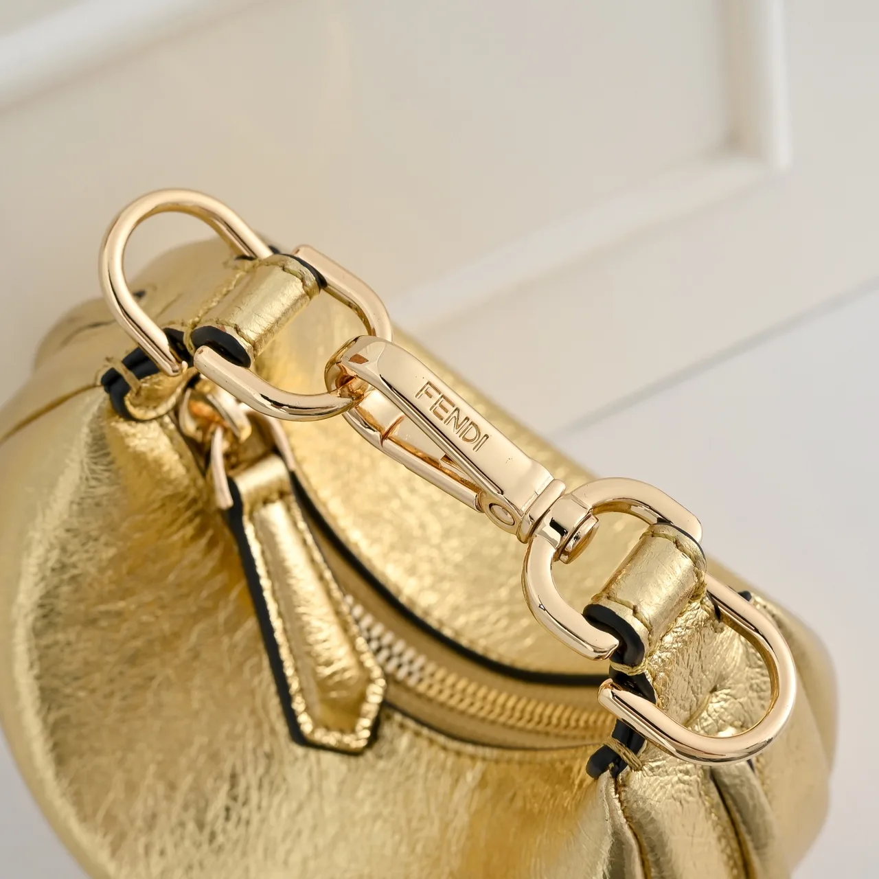 Fendi Hobo Bag in Gold · view 4