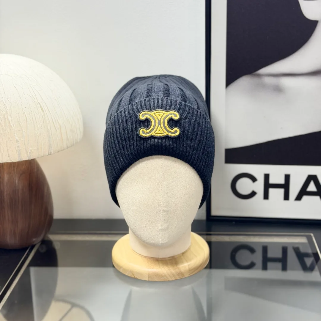 Celine Beanie in Black · view 3
