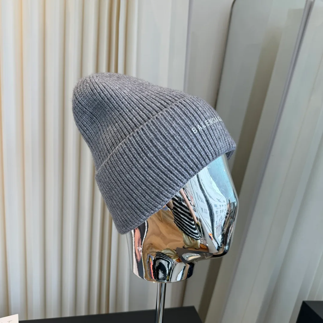 Balenciaga Beanie in Grey · view 2