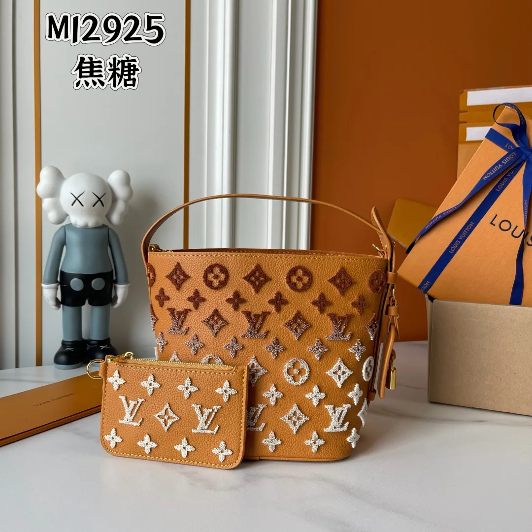 Louis Vuitton Cowhide Monogram All In BB Bag in Brown · view 1