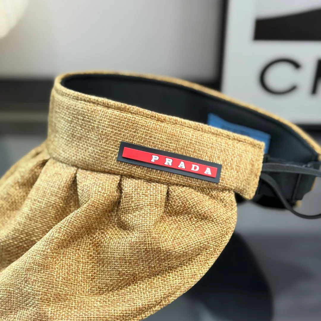 Prada Visor in Beige · view 5