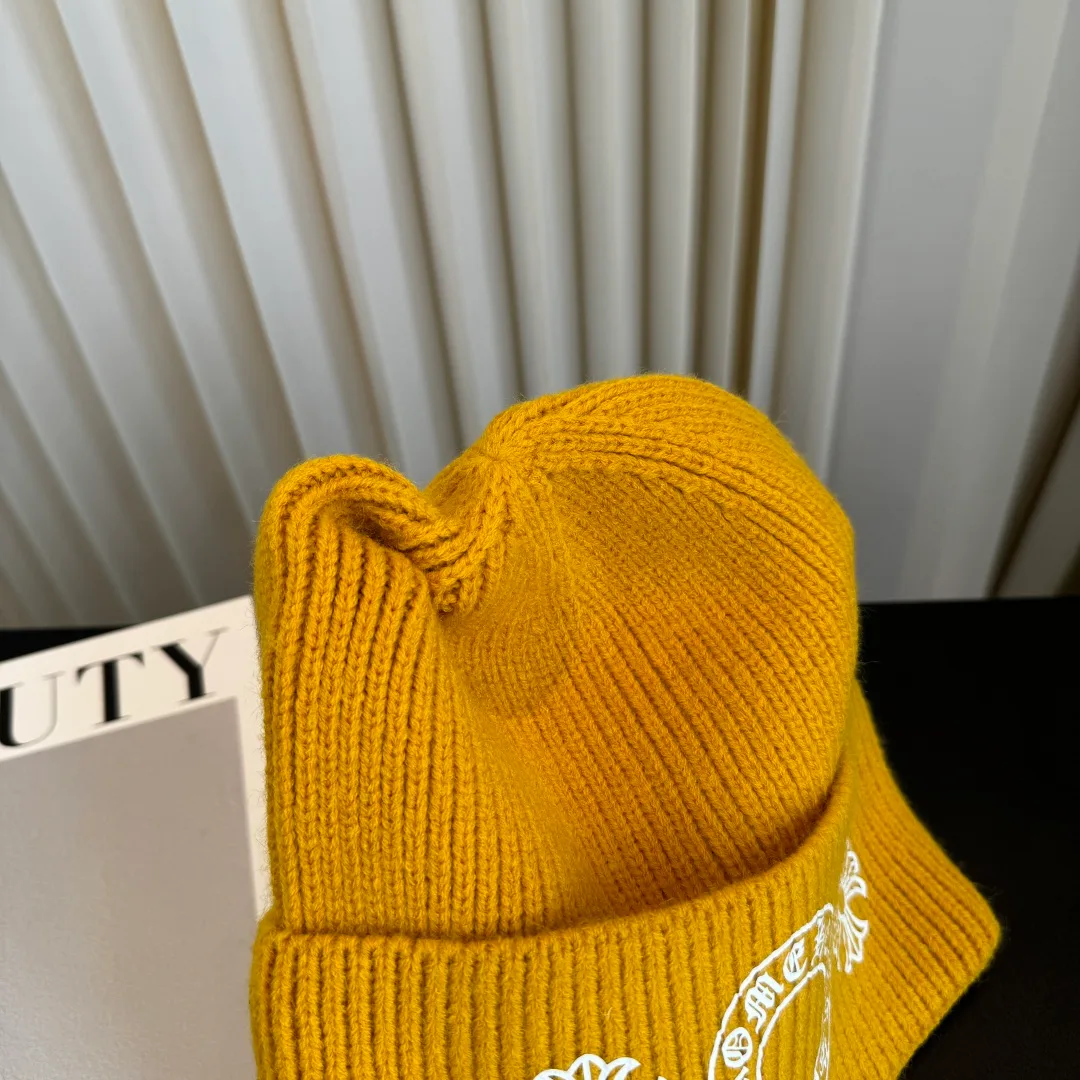 Chrome Hearts Beanie in Yellow · view 7