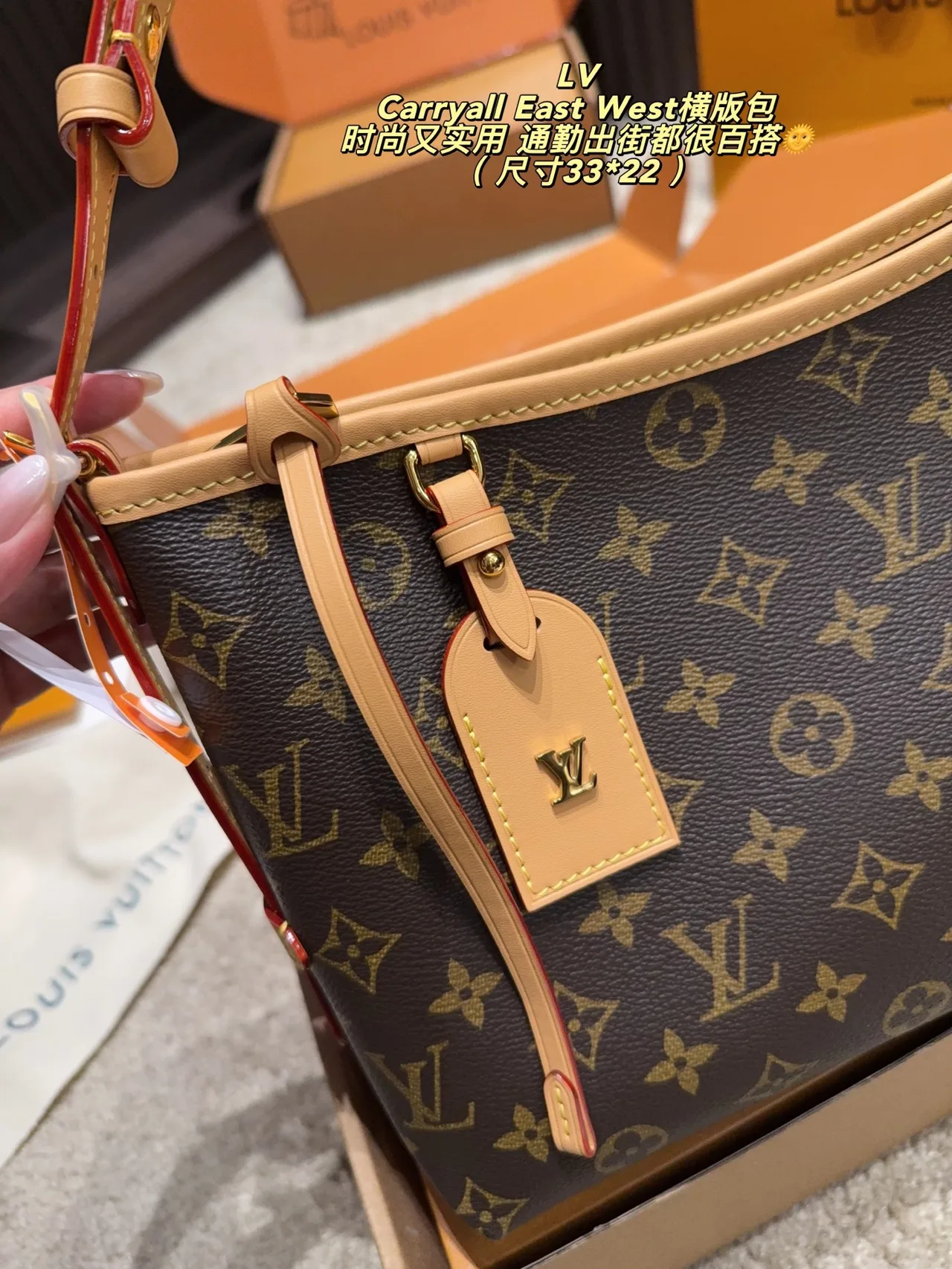 Louis Vuitton Shoulder Bag in Brown · view 5