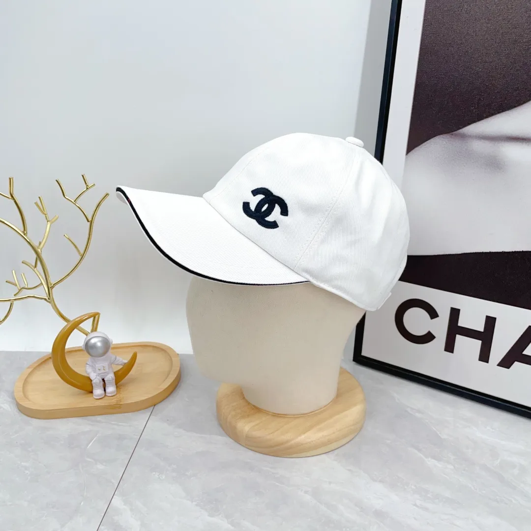 Chanel Baseball Cap in White · view 3