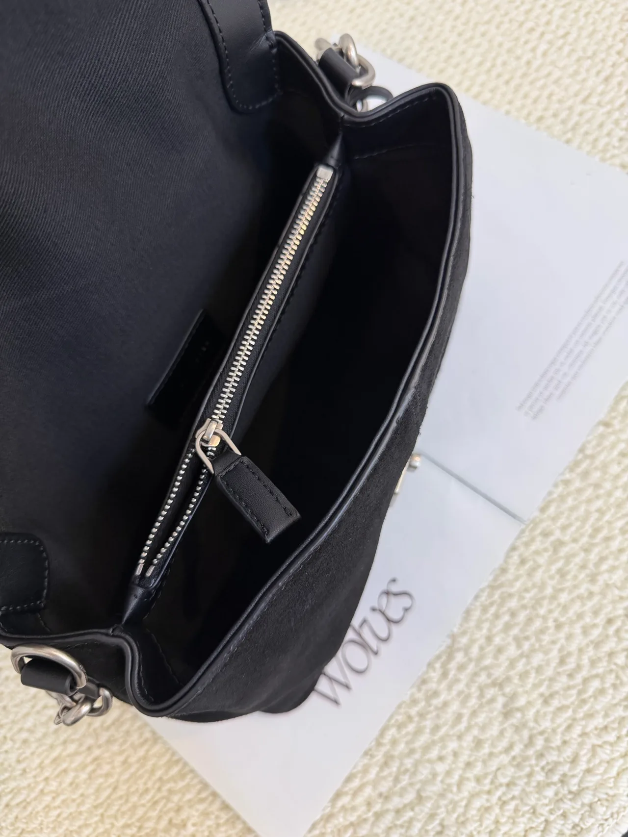 Marc Jacobs Cowhide Matte Top-Handle Bag in Black · view 8