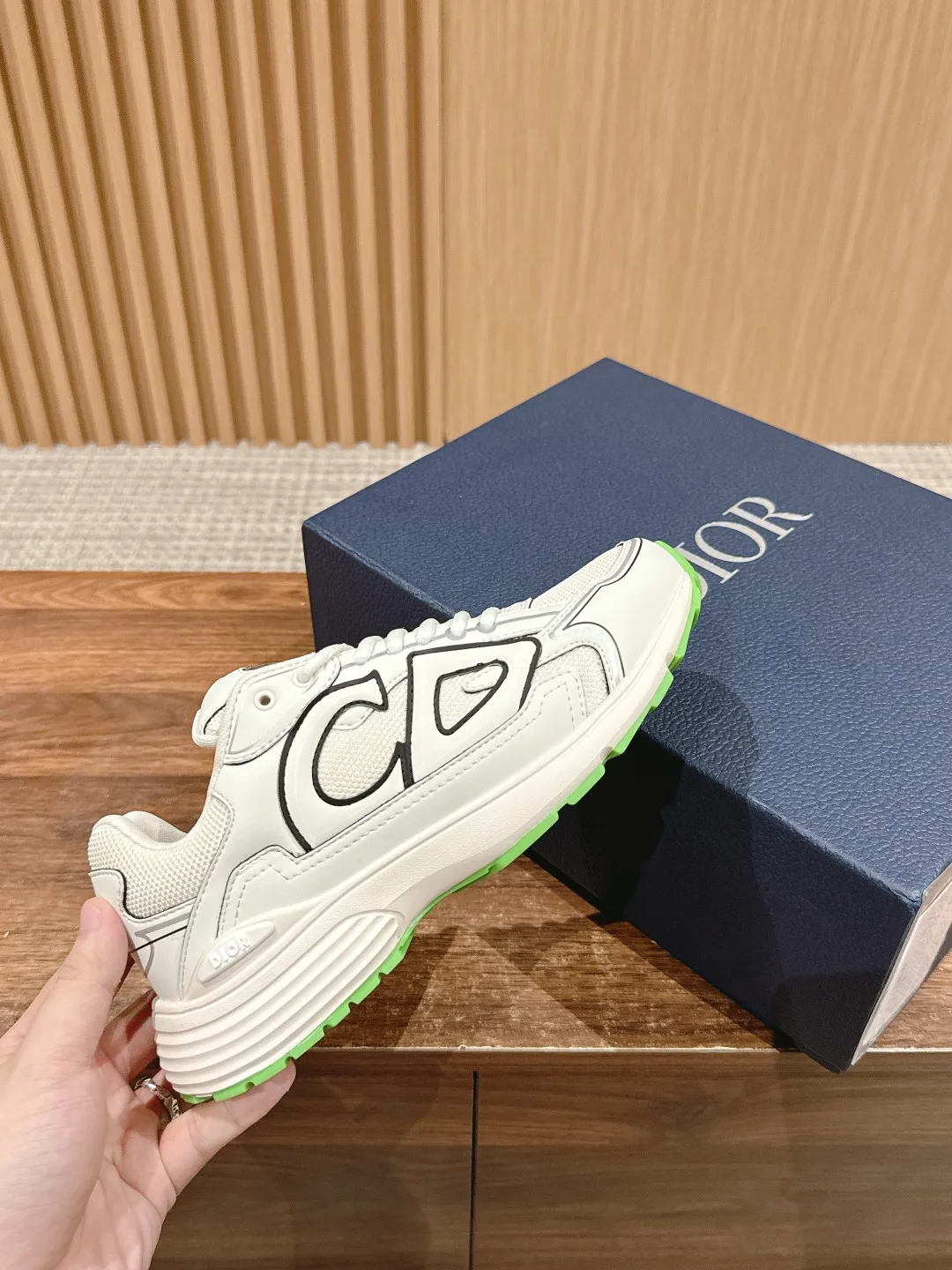 Dior CD Sneakers in White · view 5