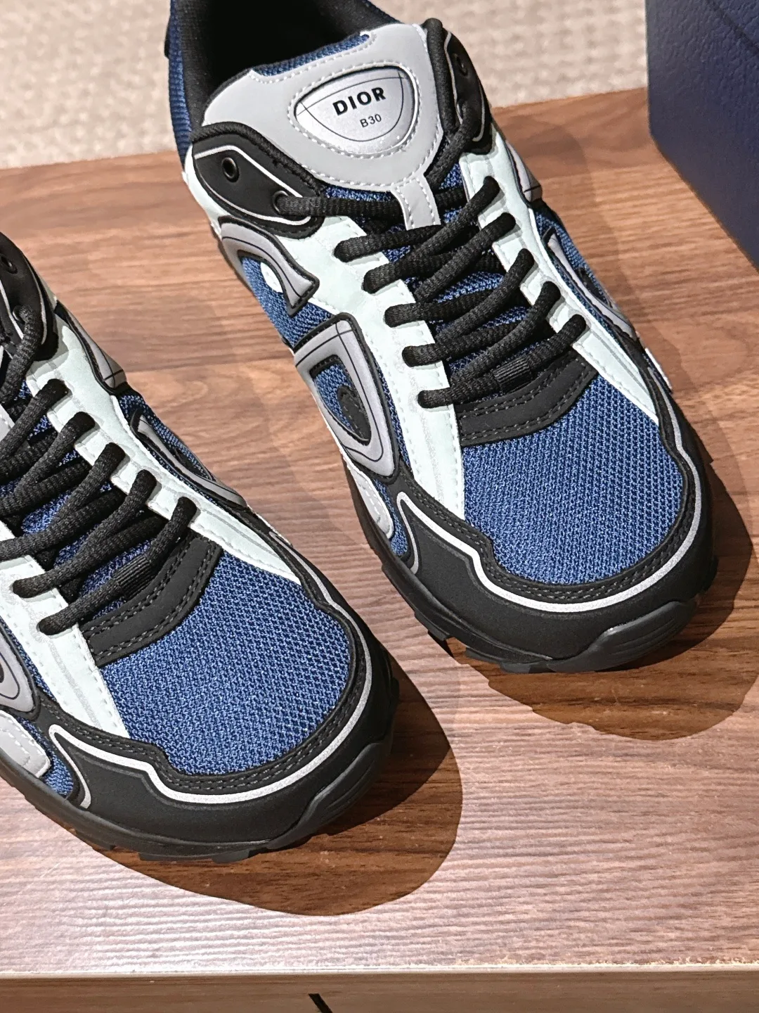 Dior CD Sneakers in Blue · view 6