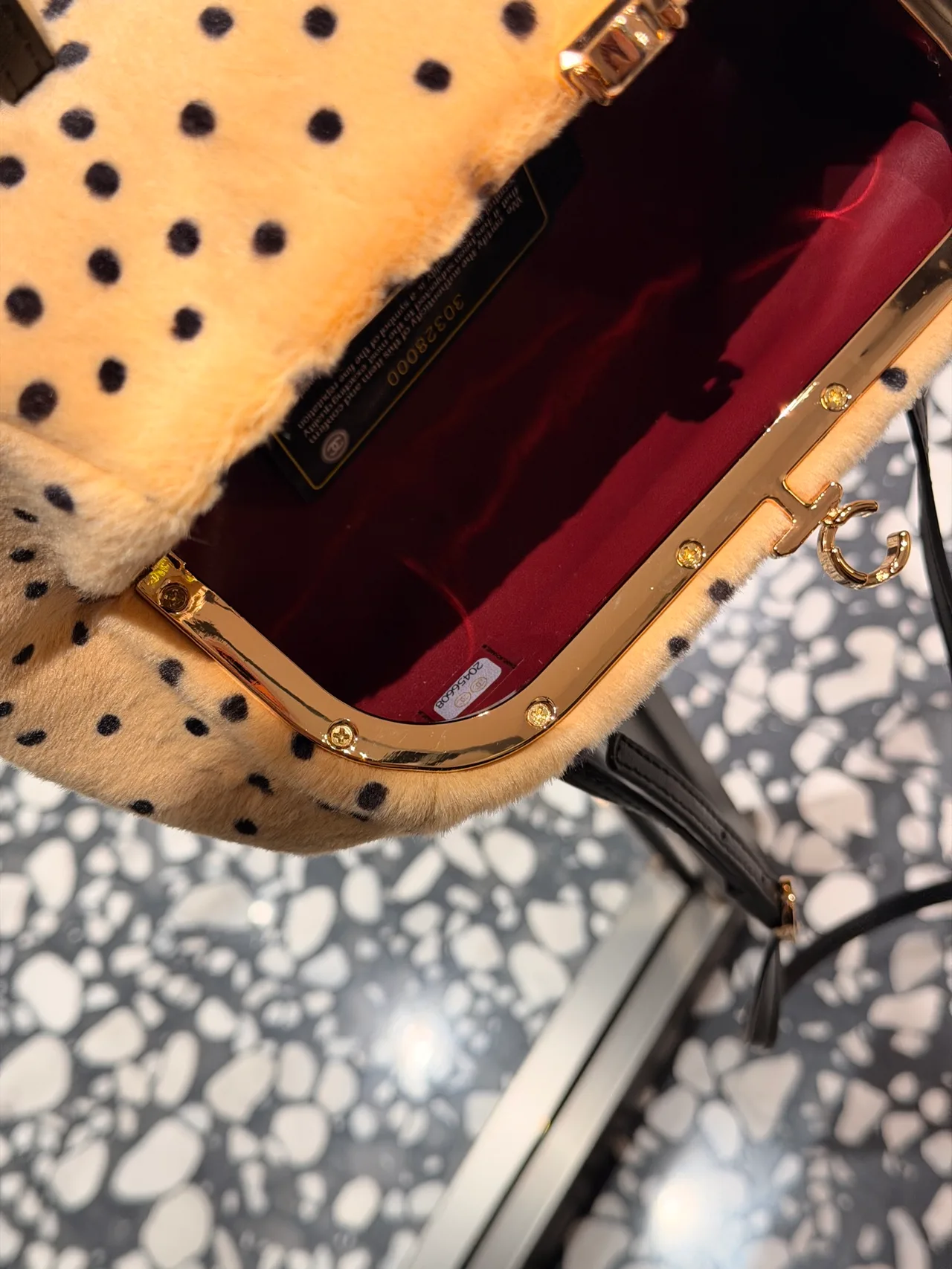 Chanel Cylindrical Frame Bag in Tan · view 8