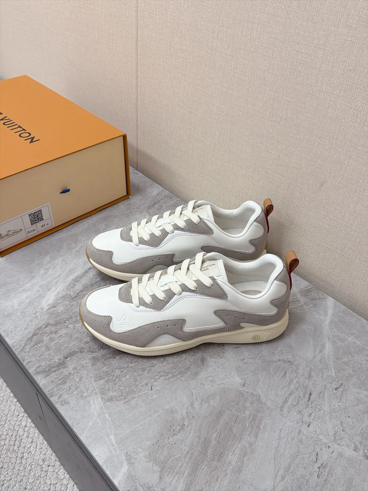Louis Vuitton Nylon Sneakers in White · view 5