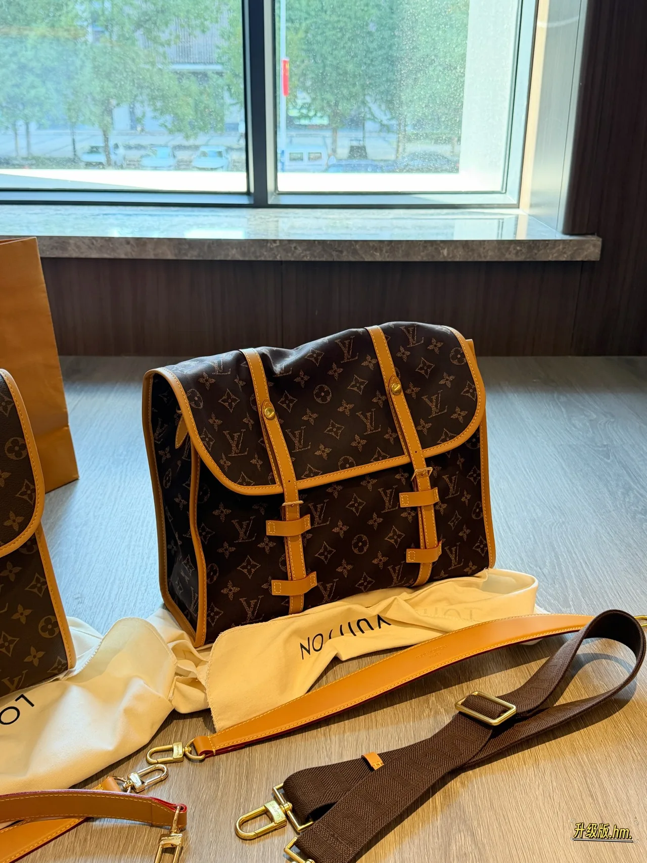 Louis Vuitton Monogram Crossbody Bag in Brown · view 2