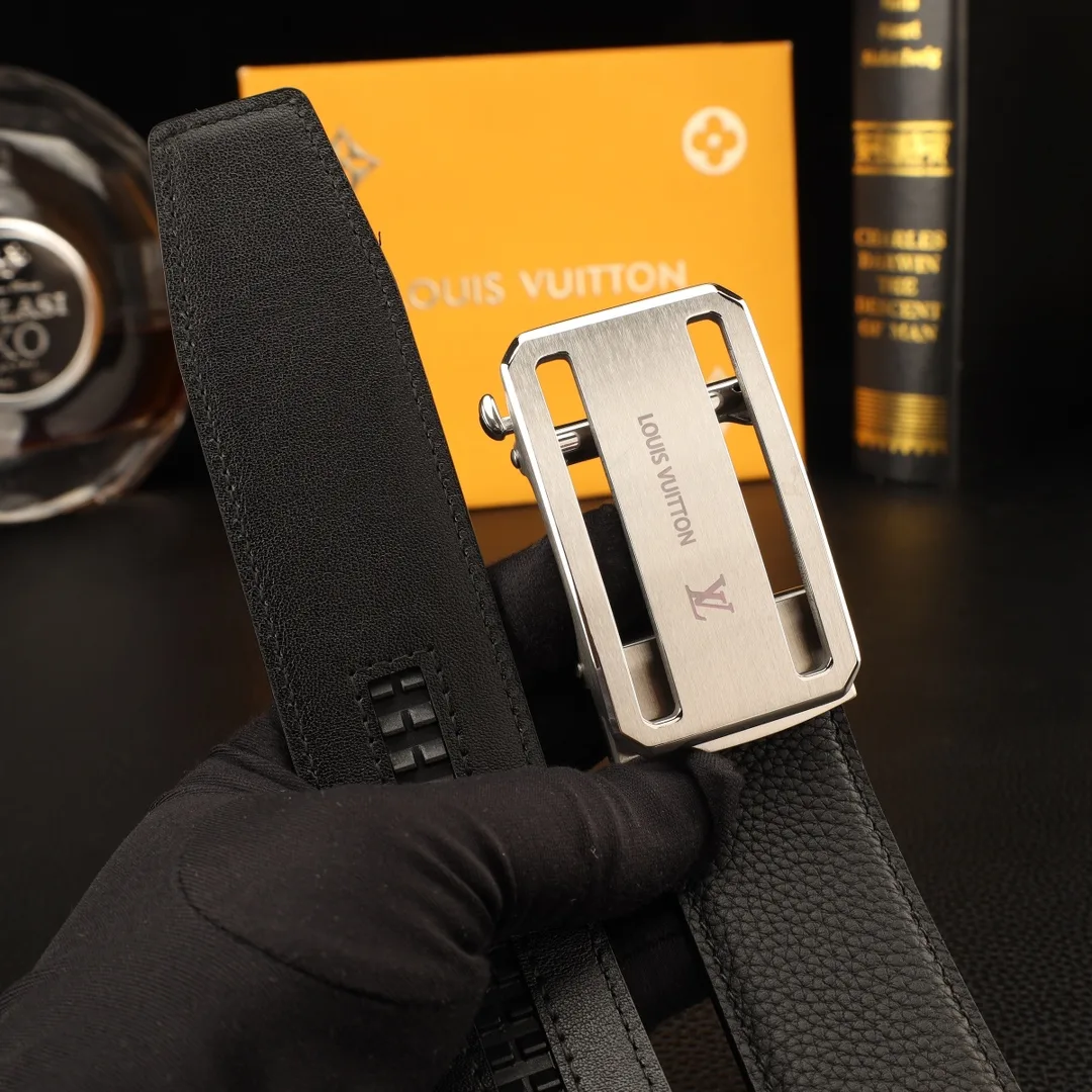 Louis Vuitton Automatic Belt in Black · view 6